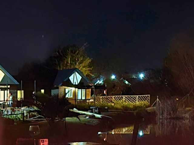 Cottage Three night view