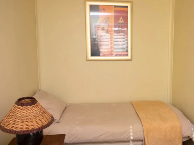bed in cottage two