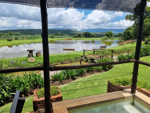 Lake view from cottage patios