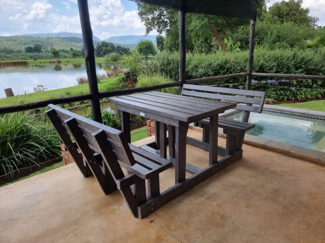 patio and pool plunge