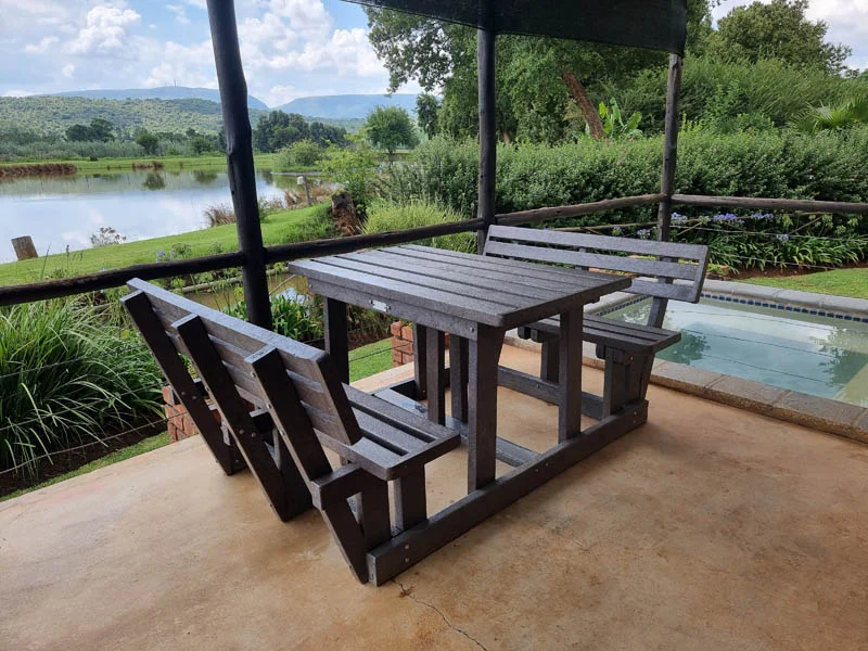 patio and pool plunge